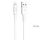 HOCO cable USB A to Lightning 2A X25 1 m bílý