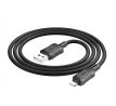 HOCO cable USB A to Lightning 2,4A X94 1 m cerný