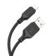 HOCO cable USB A to Lightning 2,4A X90 1m cerný