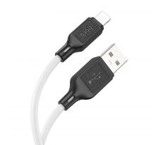 HOCO cable USB A to Lightning 2,4A X90 1m bílý