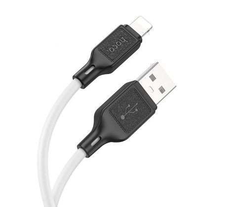 HOCO cable USB A to Lightning 2,4A X90 1m bílý