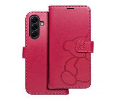 MEZZO Book   Samsung Galaxy A56 5G teddy bear magenta