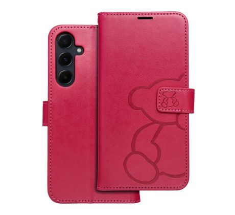 MEZZO Book   Samsung Galaxy A55 5G teddy bear magenta