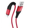 HOCO cable USB A to Lightning 2,4 X38 1 m cervený