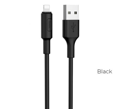 HOCO cable USB A to Lightning 2A X25 1 m cerný
