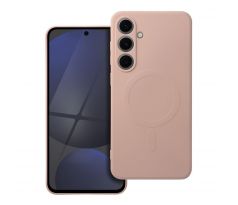 SILICONE MAG COVER  s MagSafe  Samsung Galaxy A55 ružový