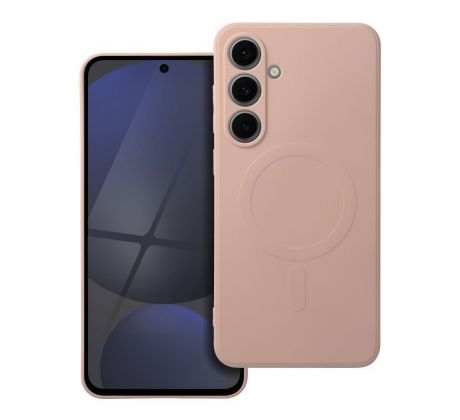 SILICONE MAG COVER  s MagSafe  Samsung Galaxy A55 ružový