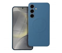 SILICONE MAG COVER  s MagSafe  Samsung Galaxy A54 modrý