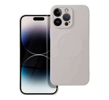SILICONE MAG COVER  s MagSafe  Samsung Galaxy A55 šedý titatnium