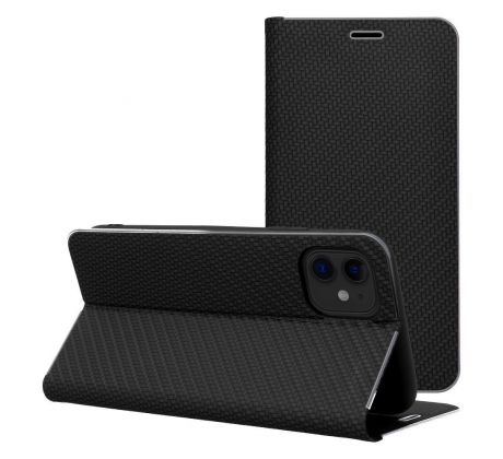LUNA Book Carbon  iPhone 16e (SE 4 2025) cerný