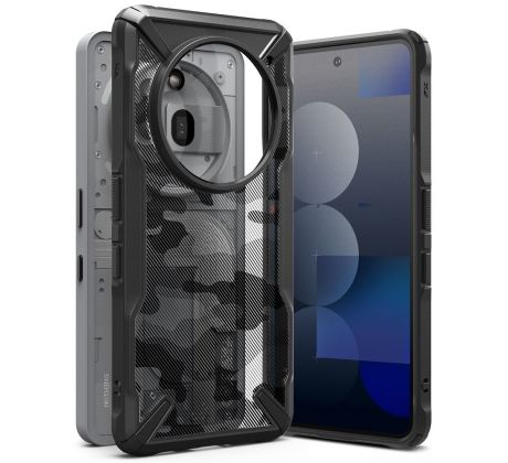 RINGKE FUSION X NOTHING PHONE 3A PRO CAMO BLACK