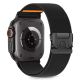 TECH-PROTECT NYLON CLASP APPLE WATCH 6 / 7 / 8 / 9 / 10 / SE / ULTRA 1 / 2 (44 / 45 / 46 / 49 mm) BLACK
