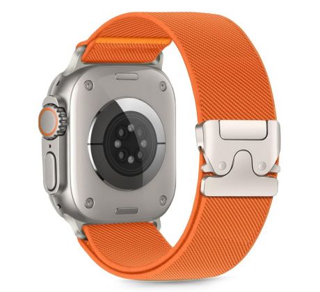 TECH-PROTECT NYLON CLASP APPLE WATCH 6 / 7 / 8 / 9 / 10 / SE / ULTRA 1 / 2 (44 / 45 / 46 / 49 mm) ORANGE