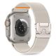 TECH-PROTECT NYLON CLASP APPLE WATCH 6 / 7 / 8 / 9 / 10 / SE / ULTRA 1 / 2 (44 / 45 / 46 / 49 mm) TITANIUM
