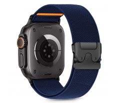 TECH-PROTECT NYLON CLASP APPLE WATCH 6 / 7 / 8 / 9 / 10 / SE / ULTRA 1 / 2 (44 / 45 / 46 / 49 mm) NAVY