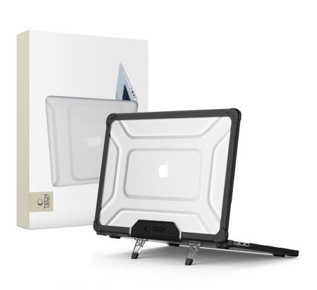 TECH-PROTECT SMARTSHELL PRO MACBOOK Air 13 M2 / M3 / M4 / 2023-2025 BLACK/CLEAR