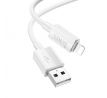 HOCO cable USB A to Lightning 2,4A X107 1 m bílý