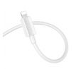 HOCO cable USB A to Lightning 2,4A X107 1 m bílý