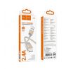 HOCO cable USB A to Lightning 2,4A X110 1 m zlatý