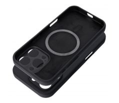 Case SILICONE 2mm  iPhone 16 Plus s MagSafe cerný
