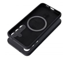 Case SILICONE 2mm  Samsung Galaxy S25 s MagSafe cerný