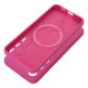 Case SILICONE 2mm  Samsung Galaxy S25 s MagSafe ružový