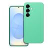 Case SILICONE 2mm  Samsung Galaxy S25 Edge s MagSafe slabomodrý tyrkysový mentolový