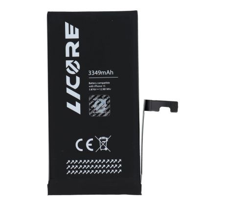 LICORE battery  iPhone 15 3349 mAh