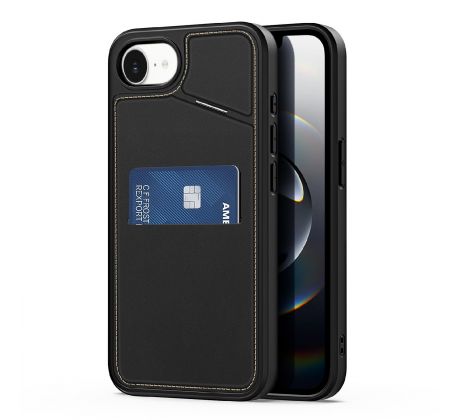 DUX DUCIS  RAFI II MAG with stand s MagSafe  iPhone 16e cerný