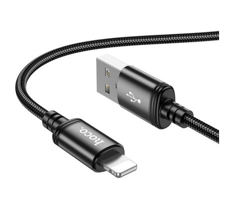 HOCO cable USB A to Lightning 2,4A X89 1 m cerný