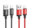 HOCO cable USB A to Lightning 2,4A X89 1 m cerný