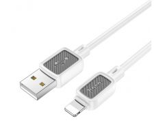 HOCO cable USB A to Lightning 2,4A X108 1 m bílý