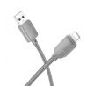 HOCO cable USB A to Lightning 2,4A X113 1 m šedý