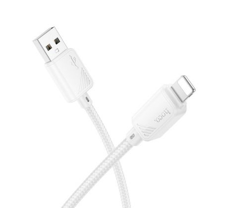 HOCO cable USB A to Lightning 2,4A X113 1 m bílý
