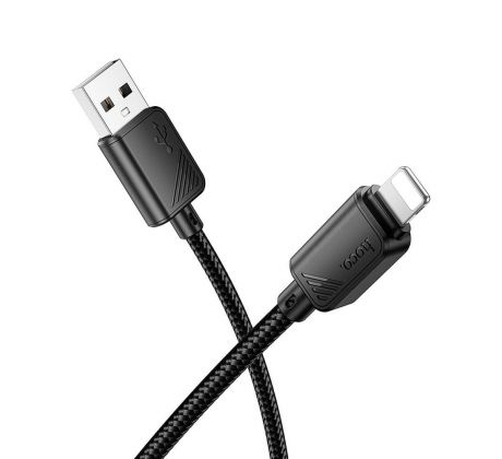HOCO cable USB A to Lightning 2,4A X113 1 m cerný