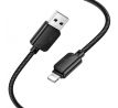 HOCO cable USB A to Lightning 2,4A X113 1 m cerný
