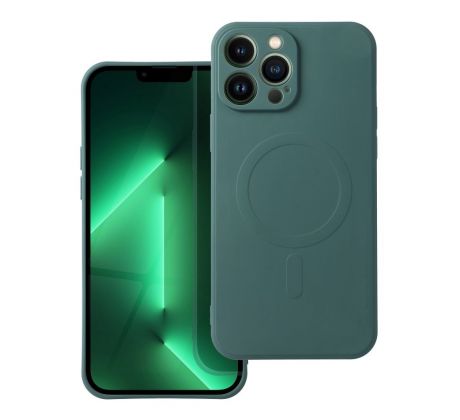SILICONE MAG COVER  s MagSafe  Samsung Galaxy A56  zelený
