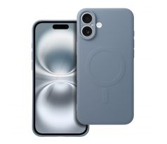 SILICONE MAG COVER  s MagSafe  Samsung Galaxy A56 slabomodrý