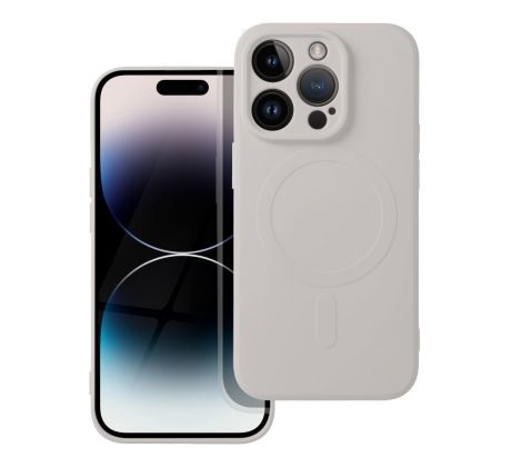 SILICONE MAG COVER  s MagSafe  Samsung Galaxy A56 šedý titatnium