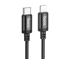 Cable USB C to Lightning Hoco PD 27W 2 m X89 cerný