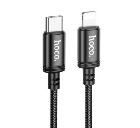 Cable USB C to Lightning Hoco PD 27W 2 m X89 cerný