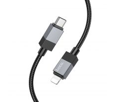 HOCO cable Type C to Lightning PD 27W X110 1 m cerný