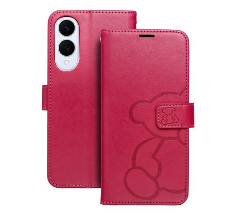 MEZZO Book   Samsung Galaxy S25 Edge teddy bear magenta