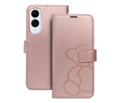 MEZZO Book   Samsung Galaxy S25 Edge teddy bear rose zlatý