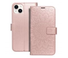 MEZZO Book   iPhone 14 Plus mandala rose zlatý