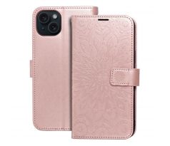 MEZZO Book   iPhone 15 Plus mandala rose zlatý