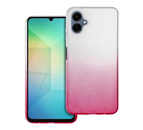 SHINING Case  Samsung Galaxy A06 4G prusvitný/ružový
