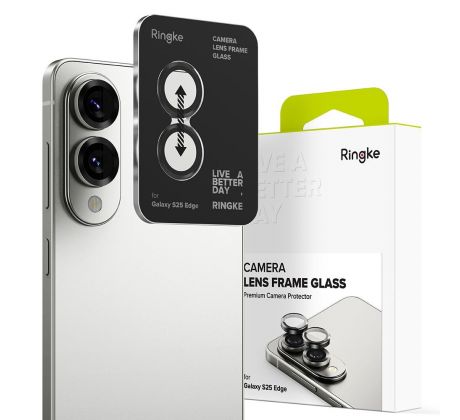 OSŁONA APARATU RINGKE CAMERA FRAME PROTECTOR SAMSUNG GALAXY S25 EDGE BLACK