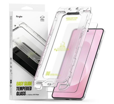 RINGKE EASY SLIDE 2-PACK SAMSUNG GALAXY S25 EDGE CLEAR