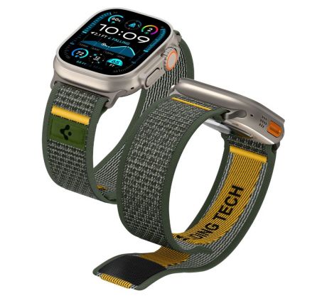 SPIGEN ATHLEX Air APPLE WATCH 6 / 7 / 8 / 9 / 10 / SE / ULTRA 1 / 2 (44 / 45 / 46 / 49 mm) ACTIVE GREEN